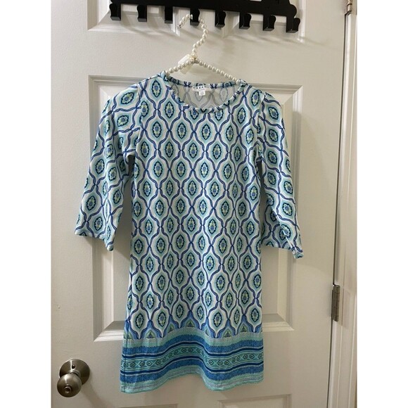 Cabana Life Bondi Big Girl Shift UV Protection Dress SIZE 7/8 BEACHY VOCATION - Picture 1 of 4